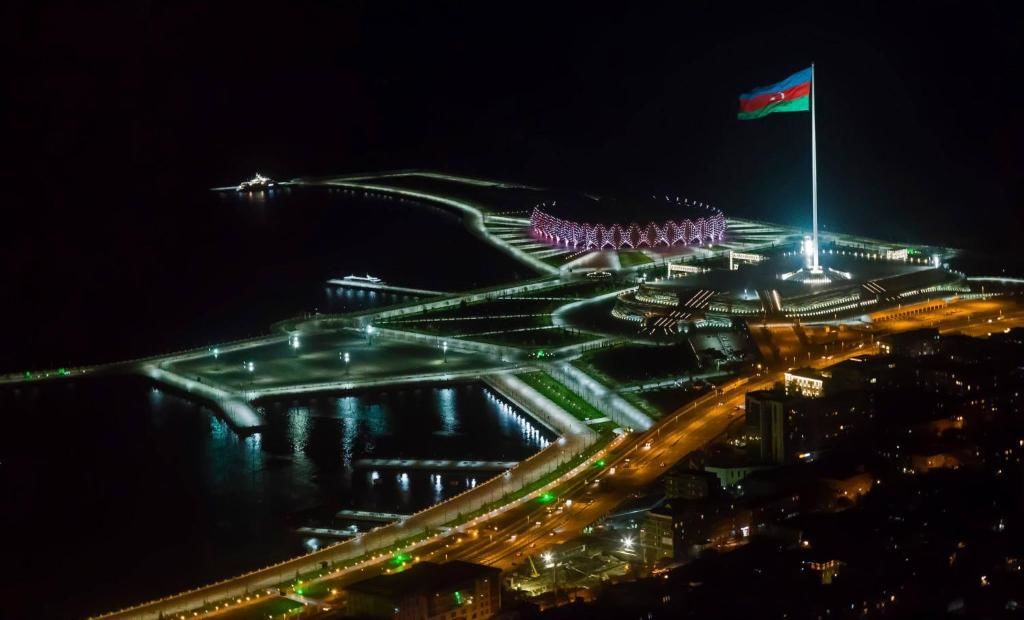 Апартаменты Azneft Square Flame Towers View Apartment Баку-78