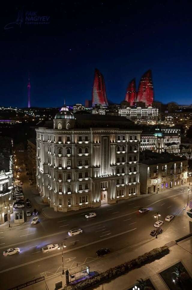 Апартаменты Azneft Square Flame Towers View Apartment Баку-37